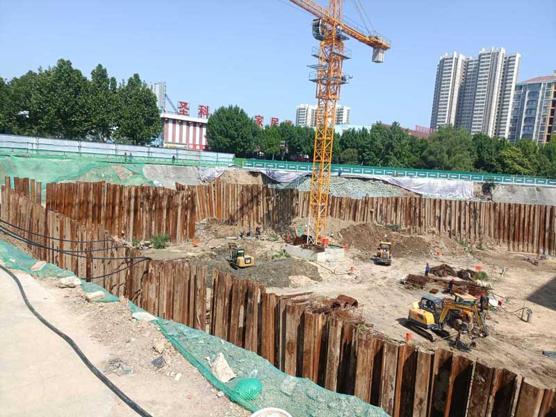 石家庄灵寿县钢板桩