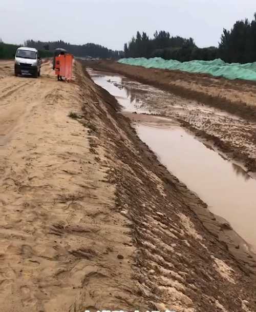 石家庄灵寿县河道降水